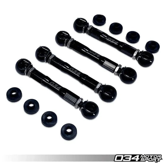 034 Motorsport - Audi C7 A6/S6/A7 (Adaptive Air Suspension) - Adjustable Lowering Link Kit - 034-401-Z067.
