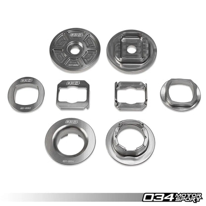 034 Motorsport - BMW Billet Aluminium Rear Subframe Insert Kit, BMW F20/F30 Chassis - 034-601-0052
