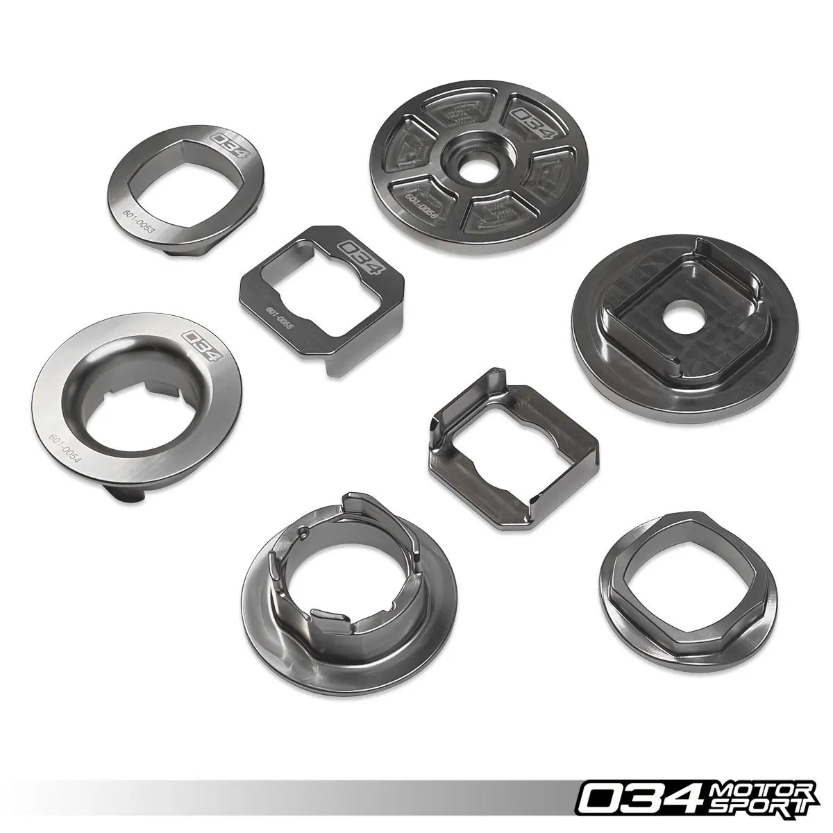 034 Motorsport - BMW Billet Aluminium Rear Subframe Insert Kit, BMW F20/F30 Chassis - 034-601-0052