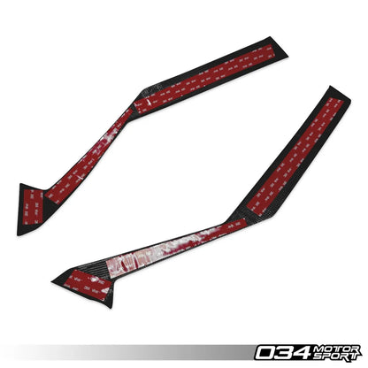 034 Motorsport - Carbon Fibre Engine Cover Trim - Audi C8 RS6/RS7 - 034-1ZZ-1010