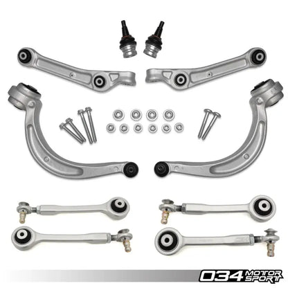 034 Motorsport - Track Spec Control Arm Kit - Audi B9/B9.5 A4/S4/RS4/A5/S5/RS5 - 034-401-1070