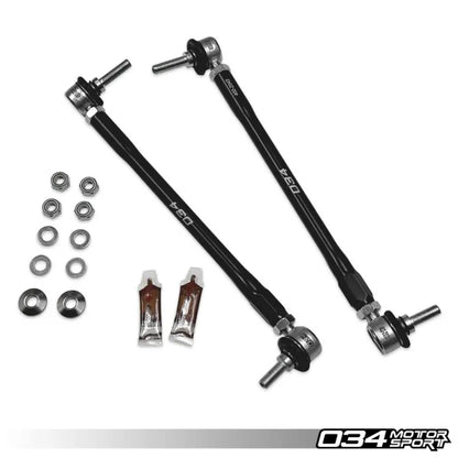 034-402-4037 - 034 Motorsport - Dynamic+ Billet Adjustable Front Sway Bar End Links - BMW E80 & E90 Series