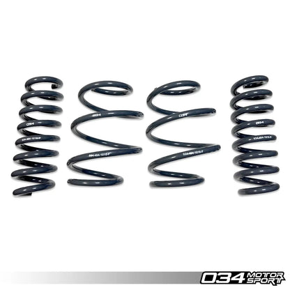 034 Motorsport - Dynamic+ Lowering Springs, BMW F30/32 Chassis - 034-404-1016