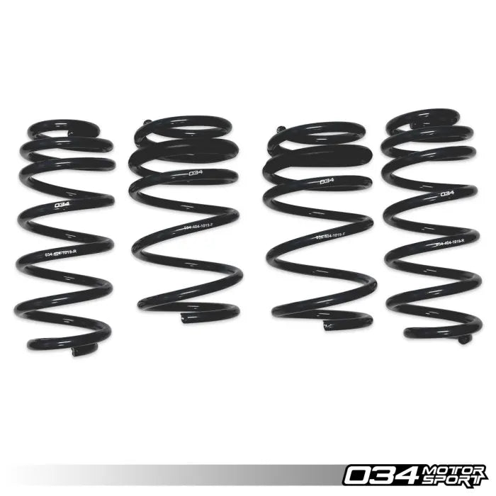 034 Motorsport - Dynamic+ Lowering Springs - Audi 8Y S3 - 034-404-1019