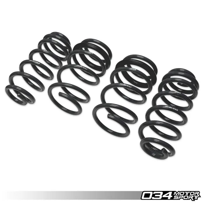 034 Motorsport - Dynamic+ Lowering Springs - Audi 8Y S3 - 034-404-1019