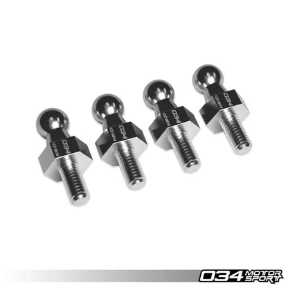 034 Motorsport - Metal Replacement Engine Cover Stud Kit - Audi B9 & C8 Chassis - 034-1ZZ-0016
