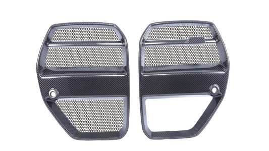 G8X BMW M3/M4 Carbon Pre-Preg Vorsteiner Style ACC Grille with Mesh