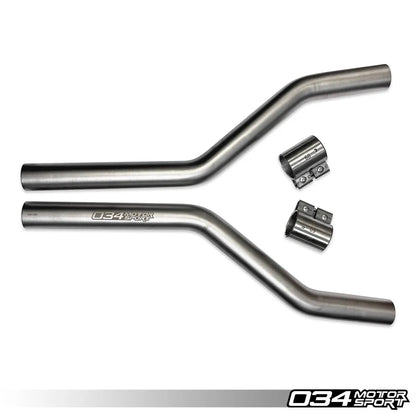034 Motorsport - Res-X Front Resonator Delete - Audi B9 S4/S5 3.0TFSI - 034-105-7060