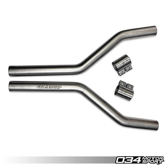 034 Motorsport - Res-X Front Resonator Delete - Audi B9 S4/S5 3.0TFSI - 034-105-7060