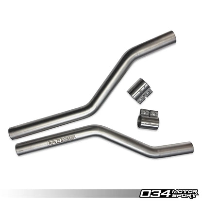 034 Motorsport - Res-X Front Resonator Delete - Audi B9 S4/S5 3.0TFSI - 034-105-7060