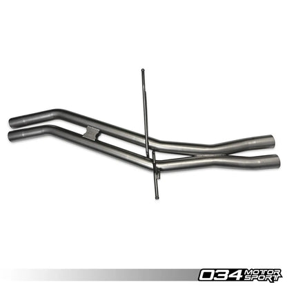 034 Motorsport - Res-X Resonator Delete and X-Pipe - Audi B8 Q5 3.0 TFSI - 034-105-7059