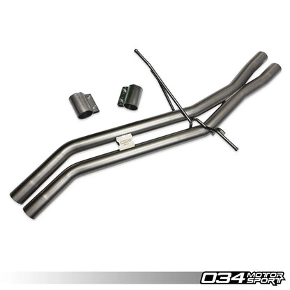 034 Motorsport - Res-X Resonator Delete and X-Pipe - Audi B8 Q5 3.0 TFSI - 034-105-7059