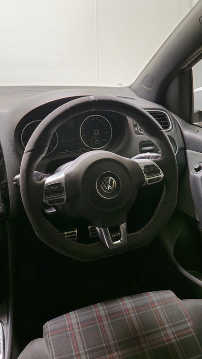 Custom Alcantara Steering Wheel - MK6 Golf GTI/R & Polo 6R.