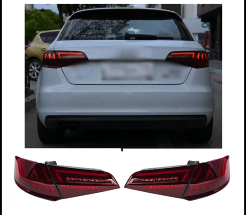 Audi A3/S3/RS3 8V 8Y Style Tail Lights suits Pre Facelift only.