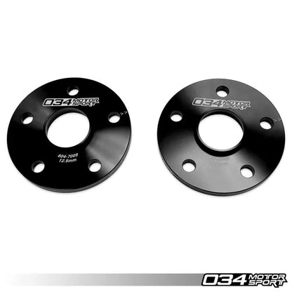 034 Motorsport - Wheel Spacer Pair, 12.5mm, Volkswagen & Audi 5x112 with 57.1mm Center Bore 034-604-7009