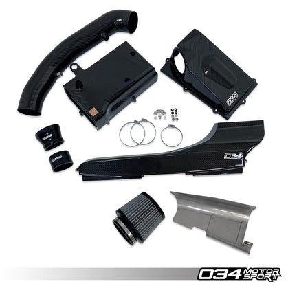 034 Motorsport - X34 Audi RS3 8V.5 (FL) 4 inch Carbon Fibre Cold Air Intake - DAZA/DNWA
